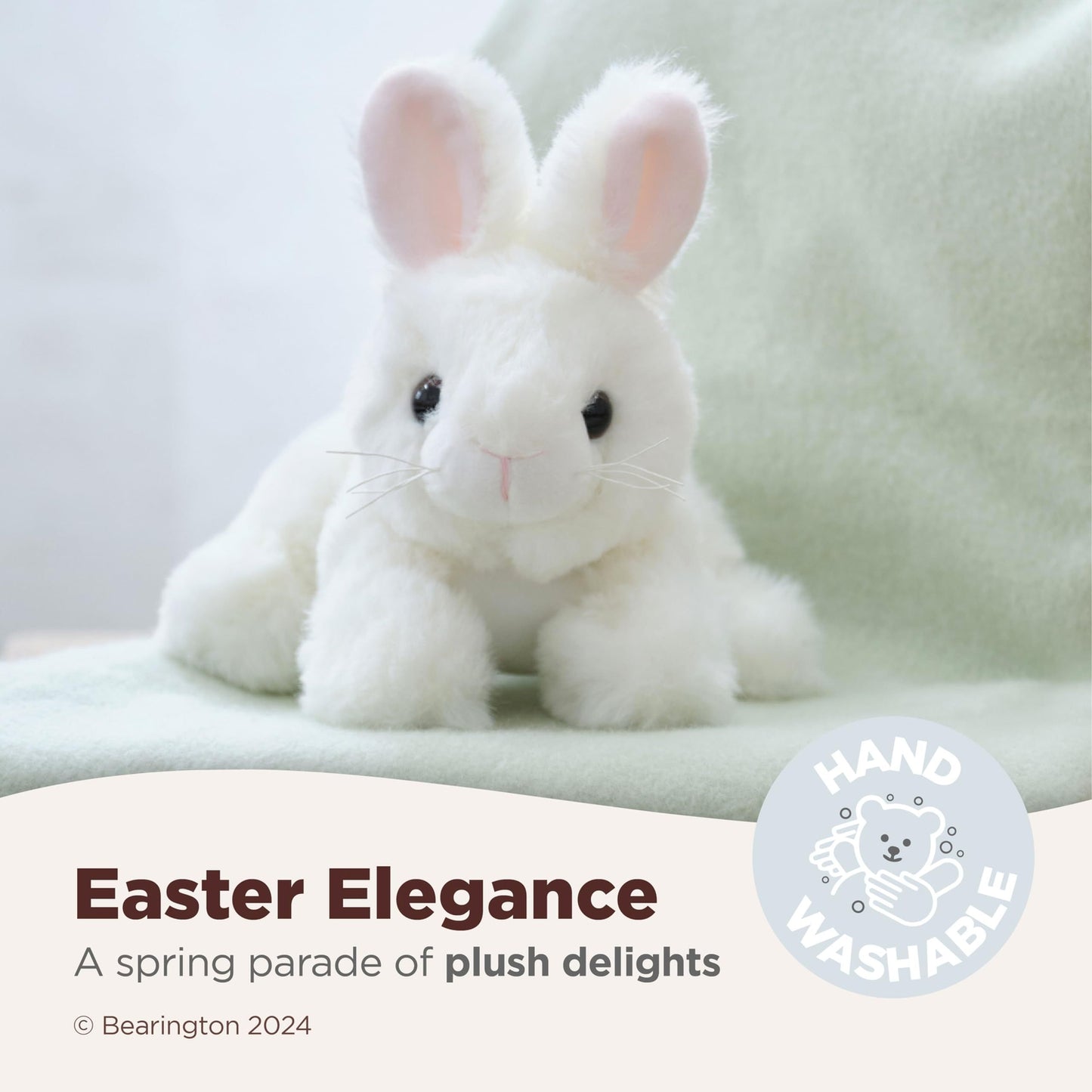 7" Bunny White Lil' Jumpy