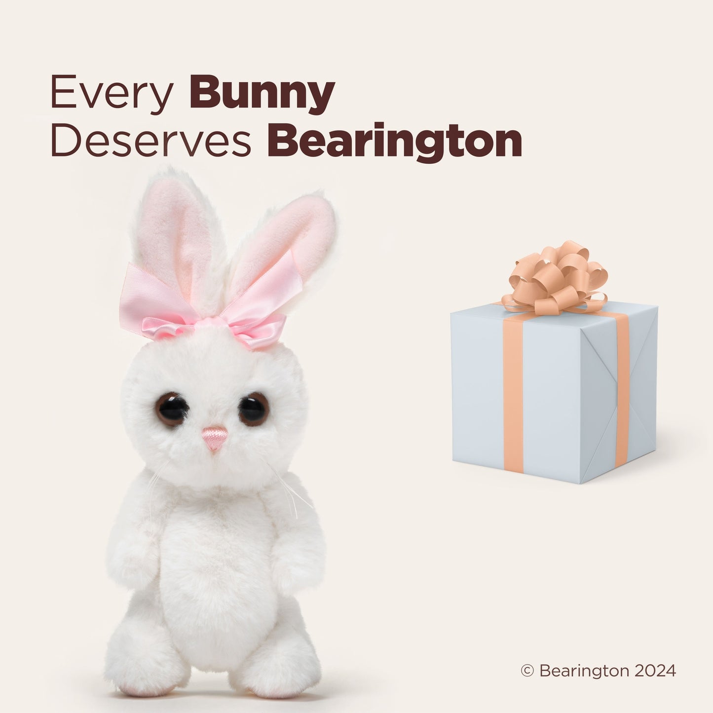 8" Bunny Big Head