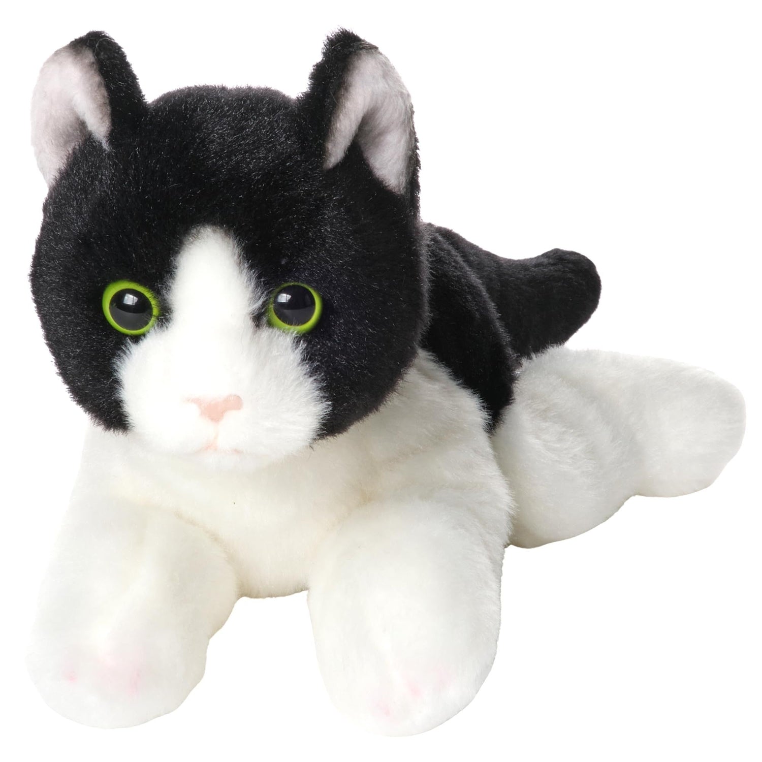 Black and white cat stuffed animal online