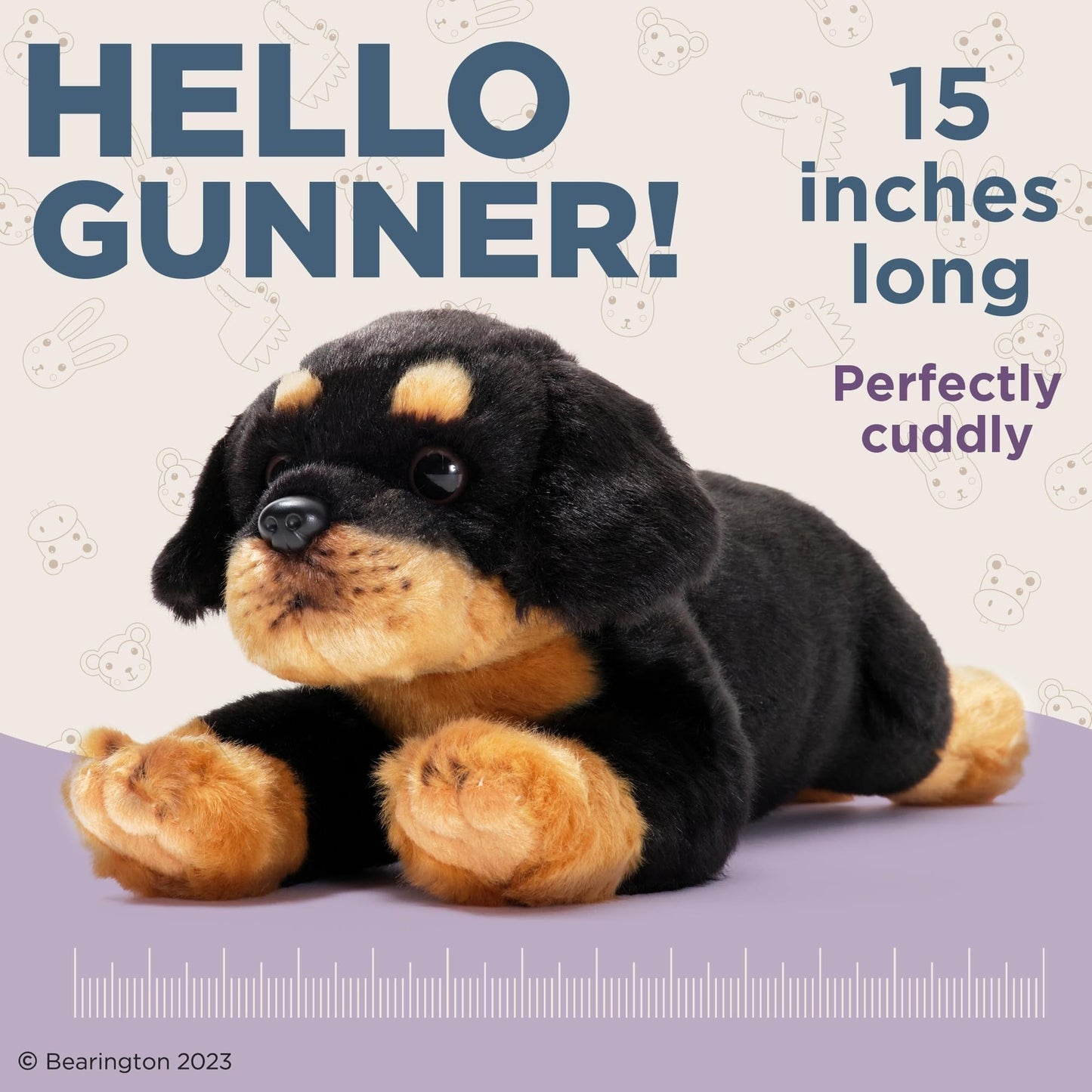 15" Rottweiler Gunner