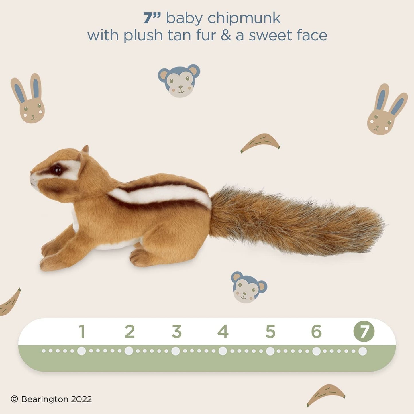 7" Chipmunk Chippie