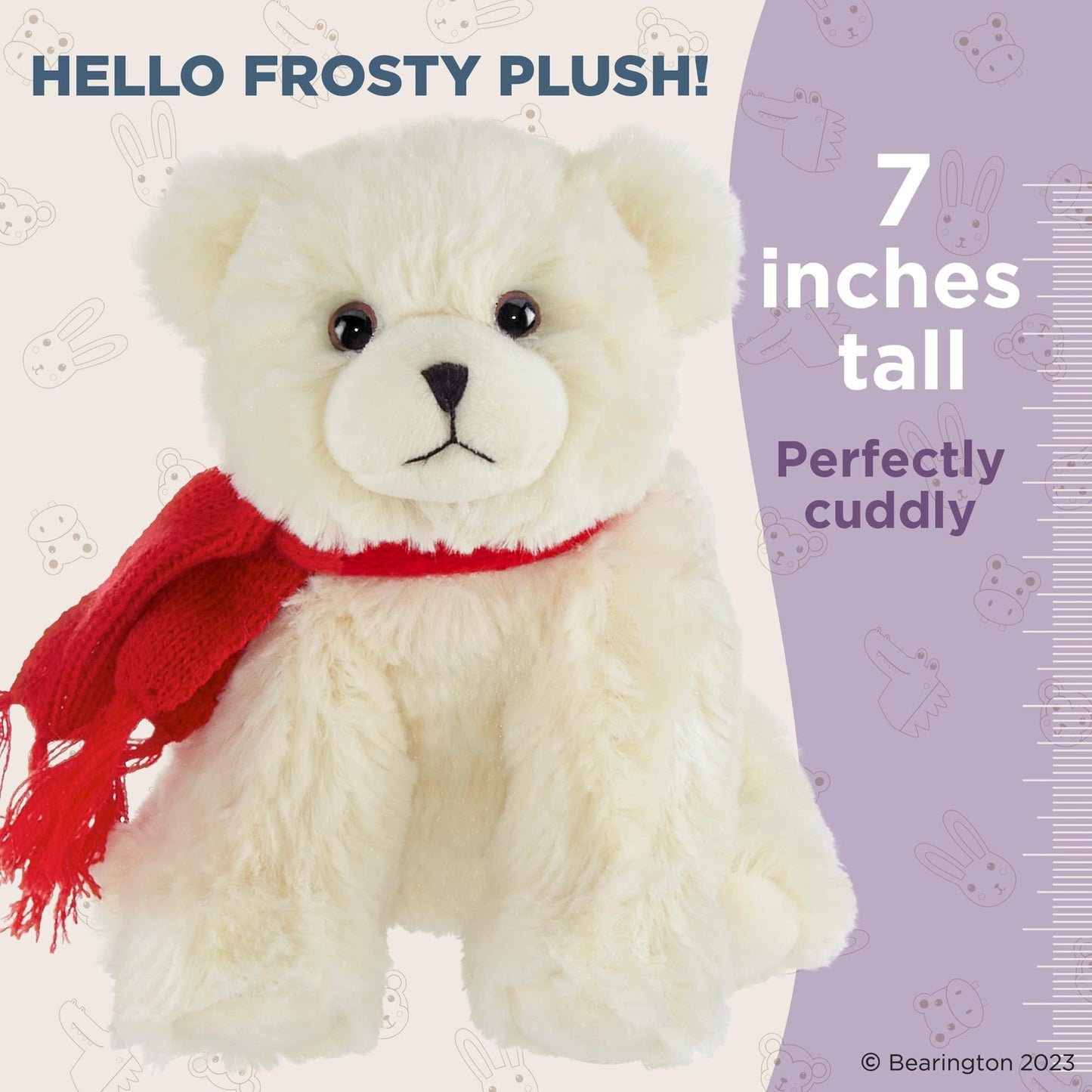 7" Polar Bear w/ Scarf Frosty
