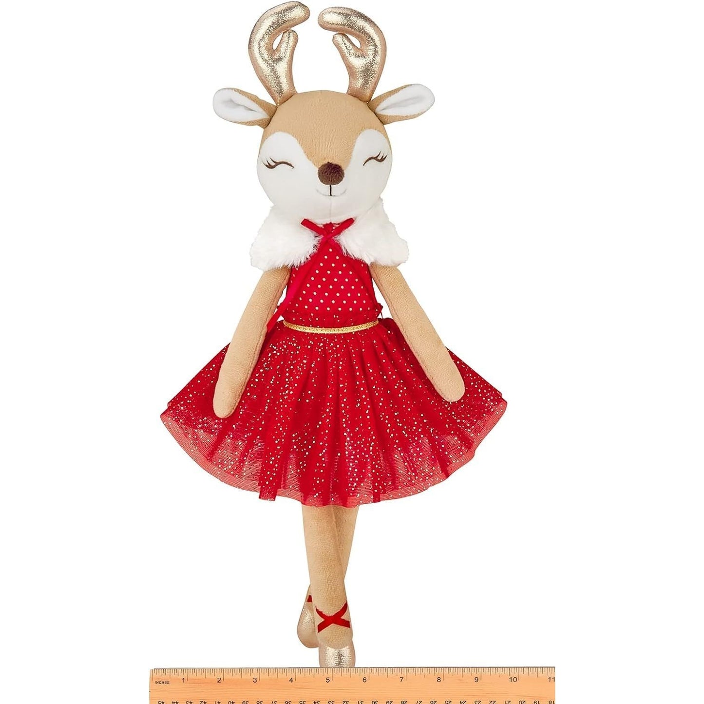 16.5" Reindeer Ballerina Doll Noella
