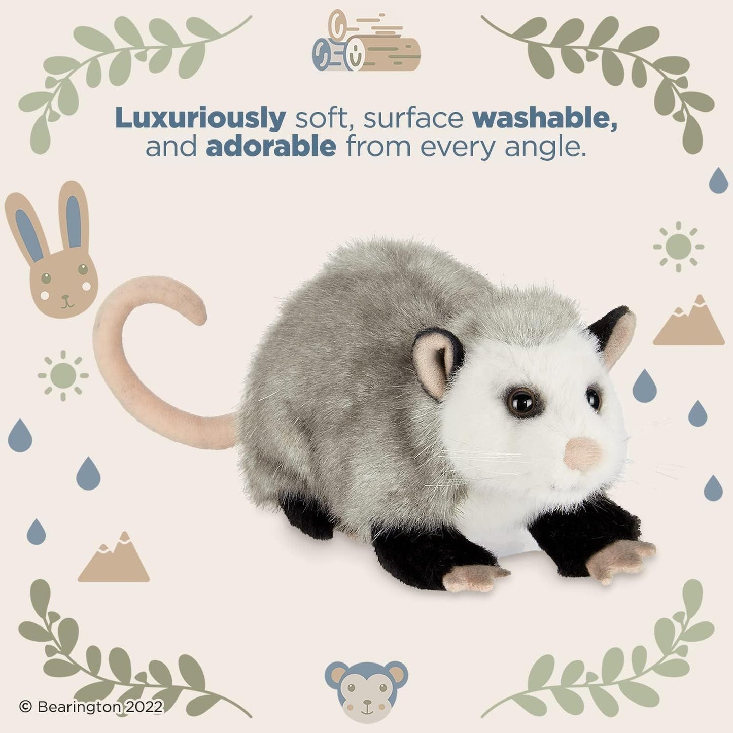 9" Opossum Harry