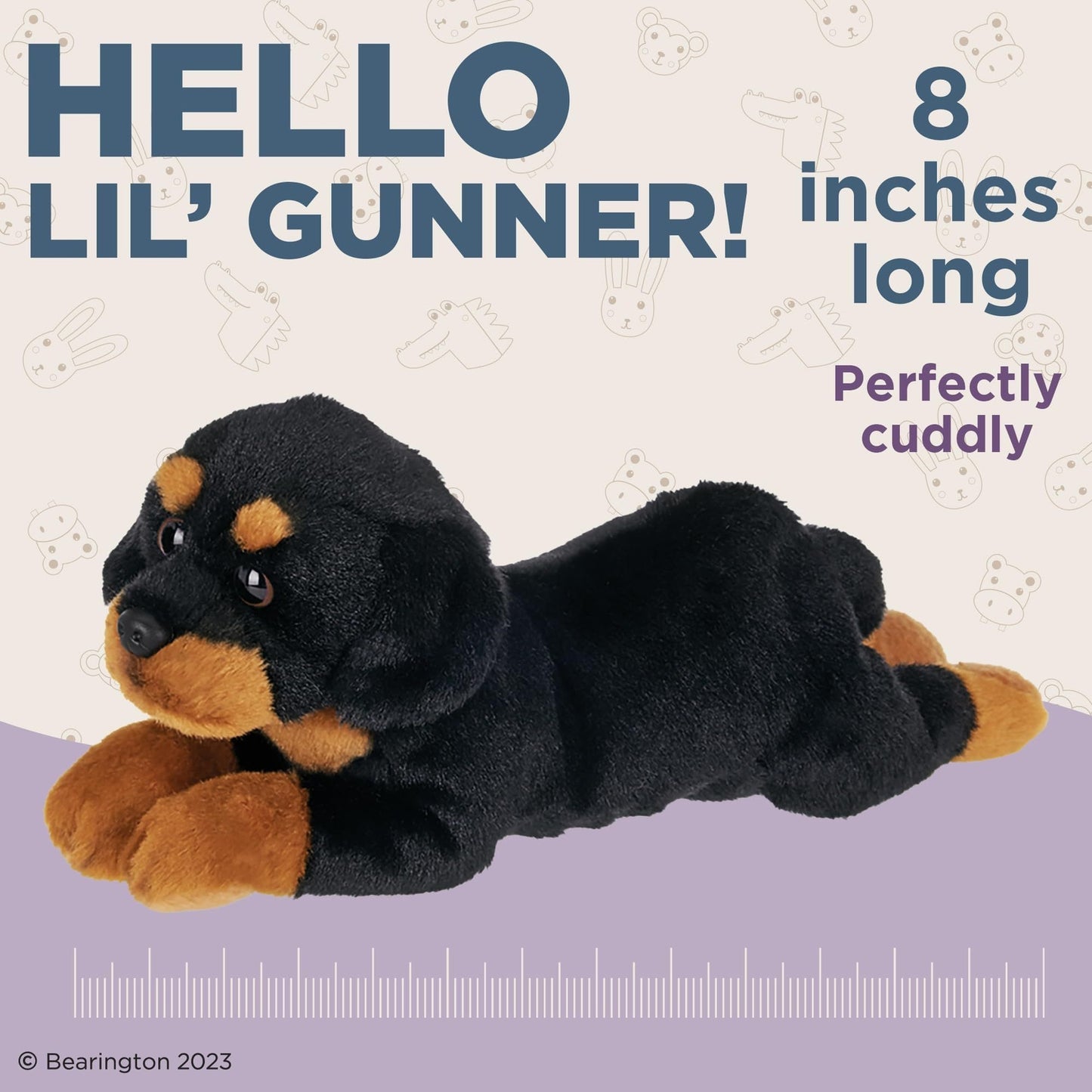 8" Rottweiler Lil' Gunner
