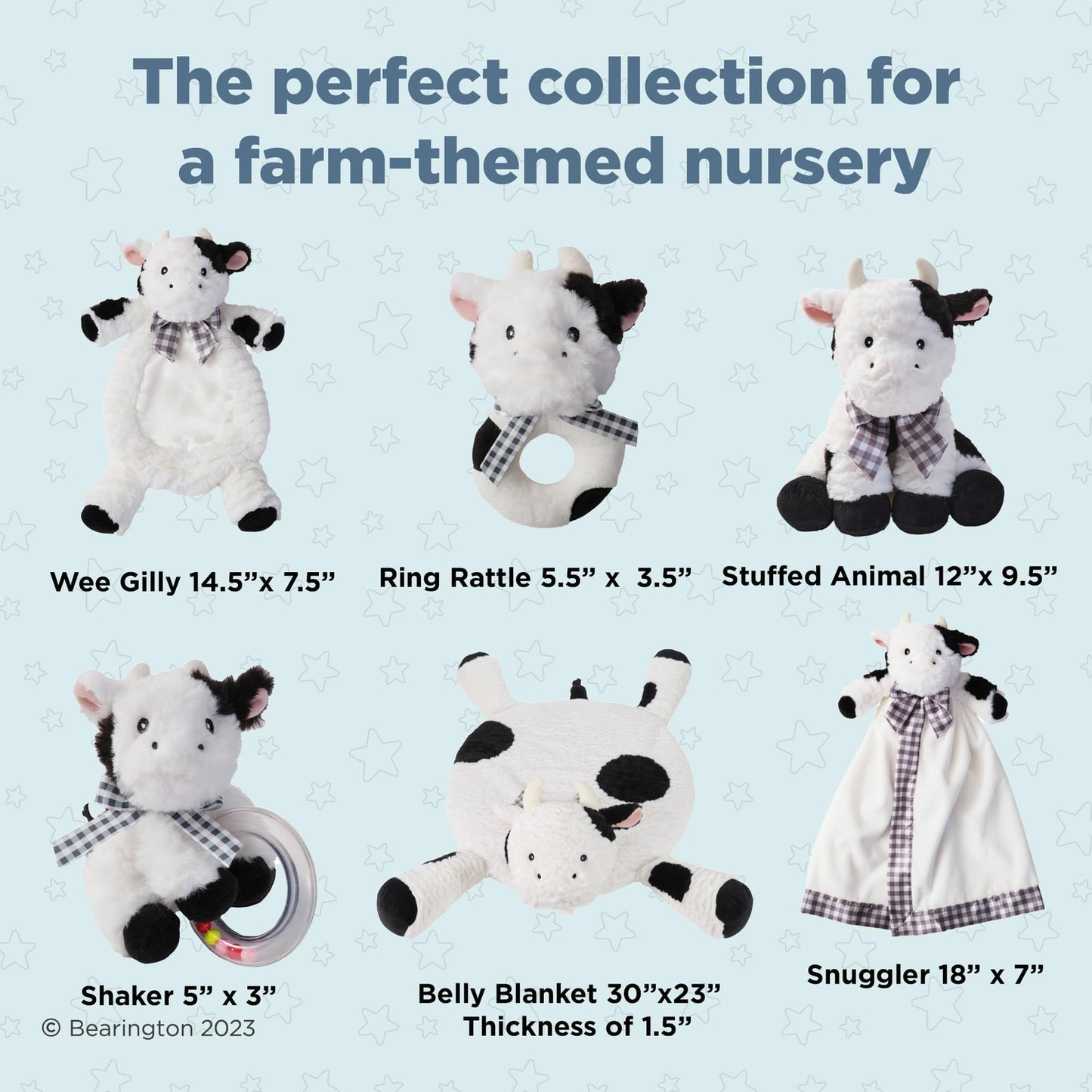 30" x 23" Belly Blankets Gilly