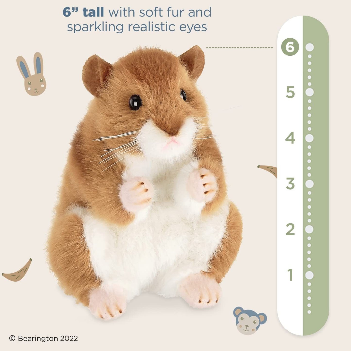 6" Hamster Cheeks