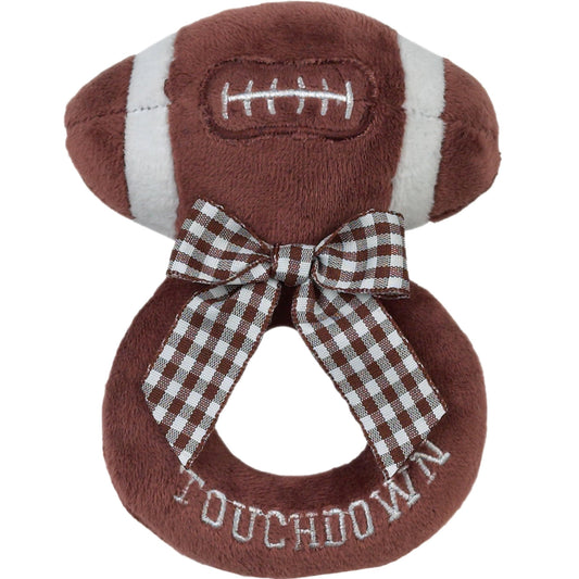5.5" Ring Rattle Football Touchdown
