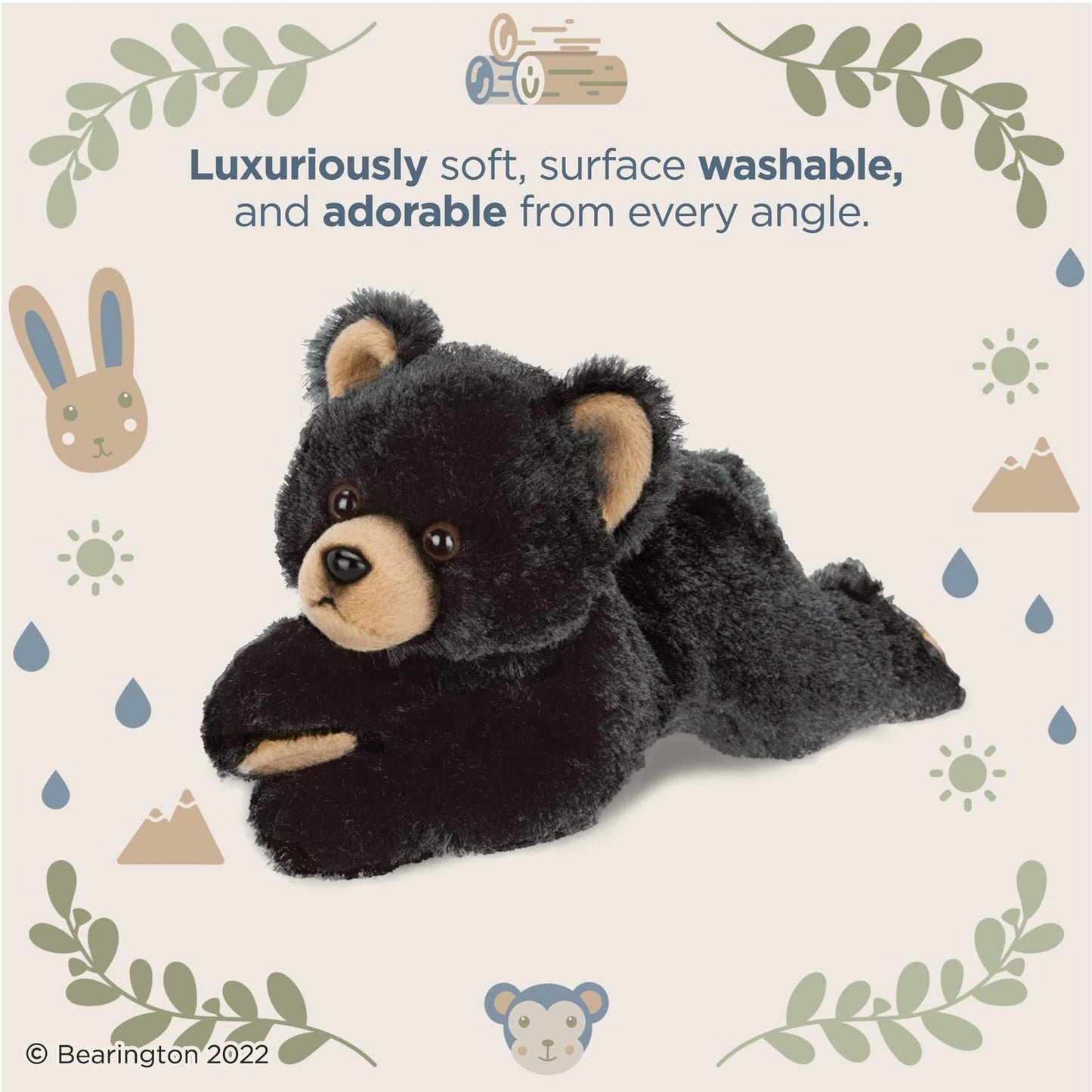 9" Black Bear Lil' Smokie