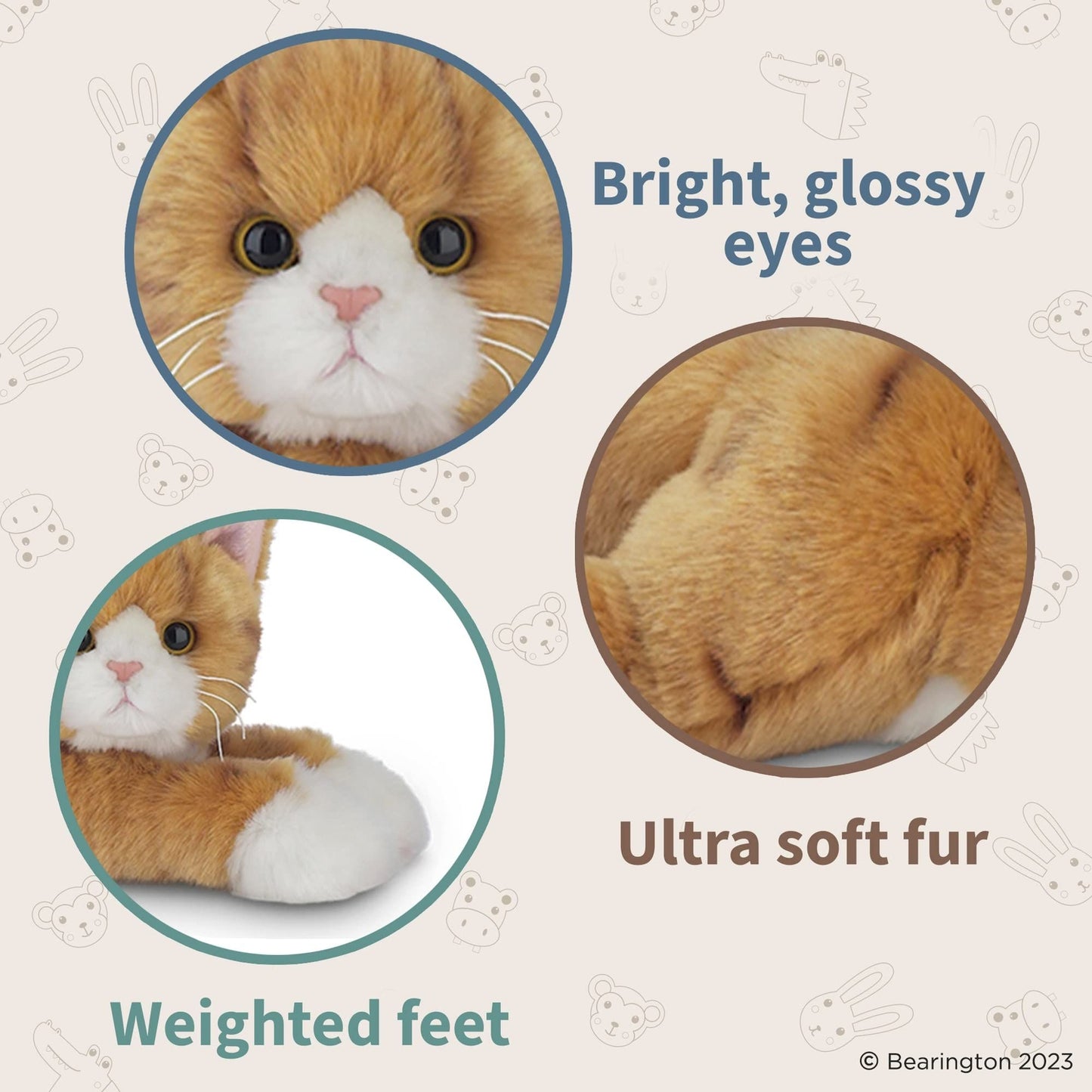 15" Tabby Cat Tabby