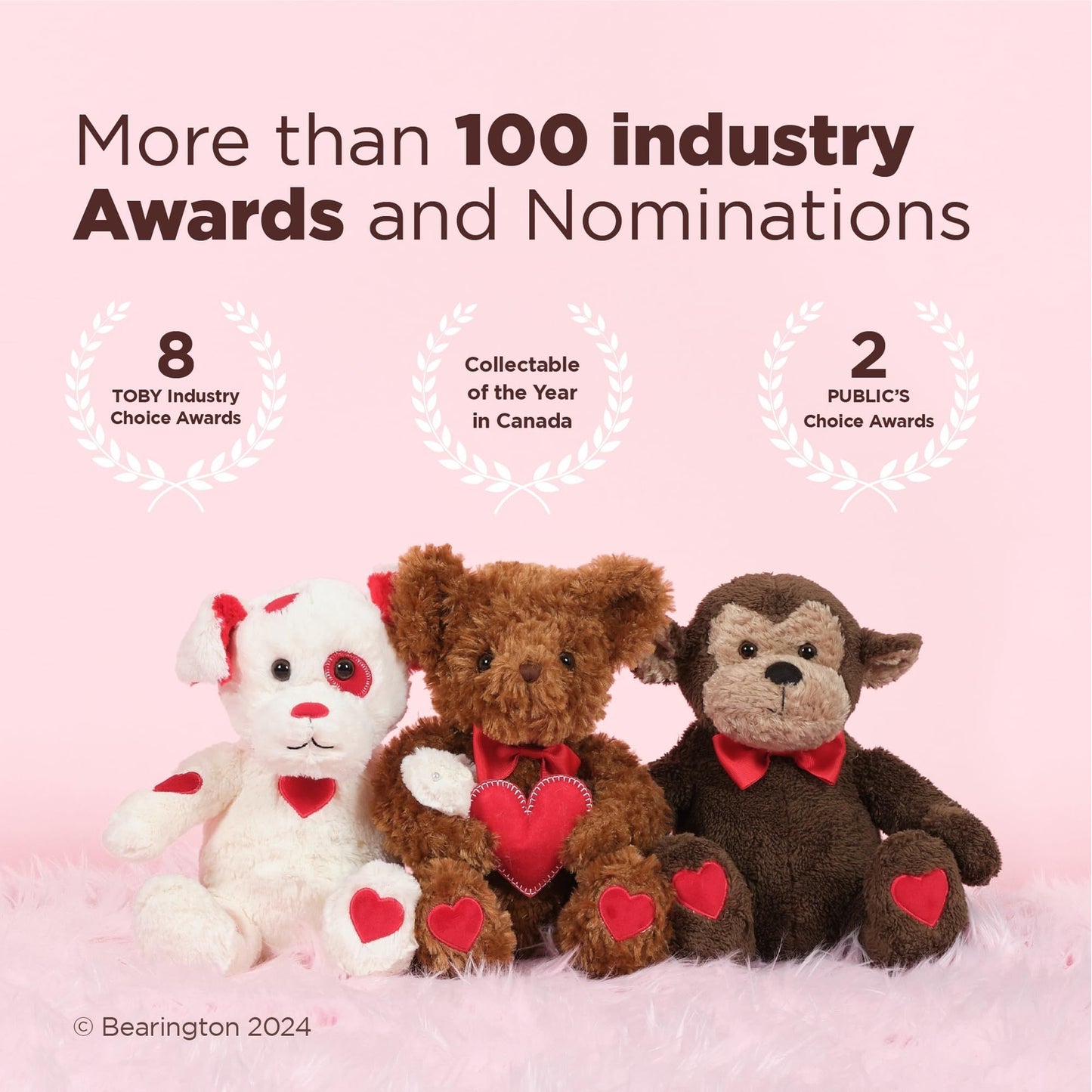 9.5" Valentine’s Bear Remington
