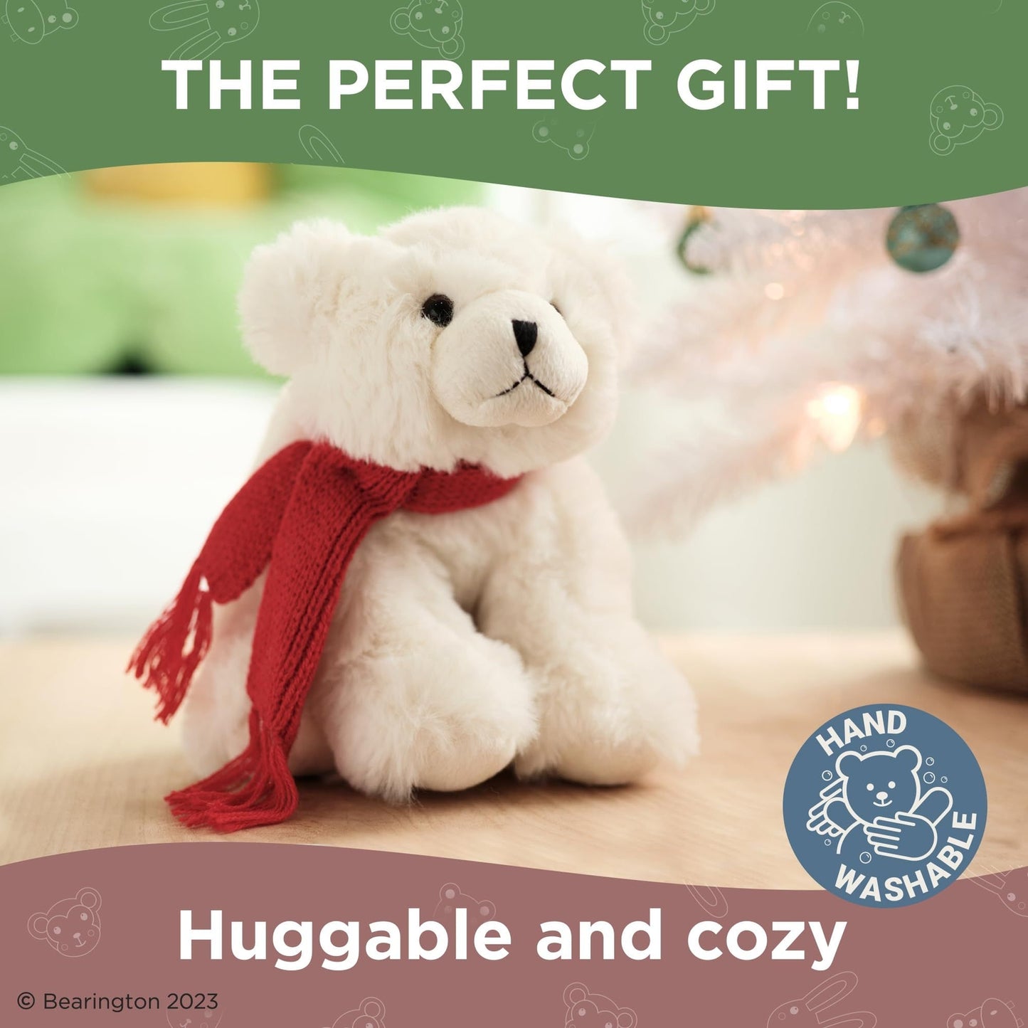 7" Polar Bear w/ Scarf Frosty