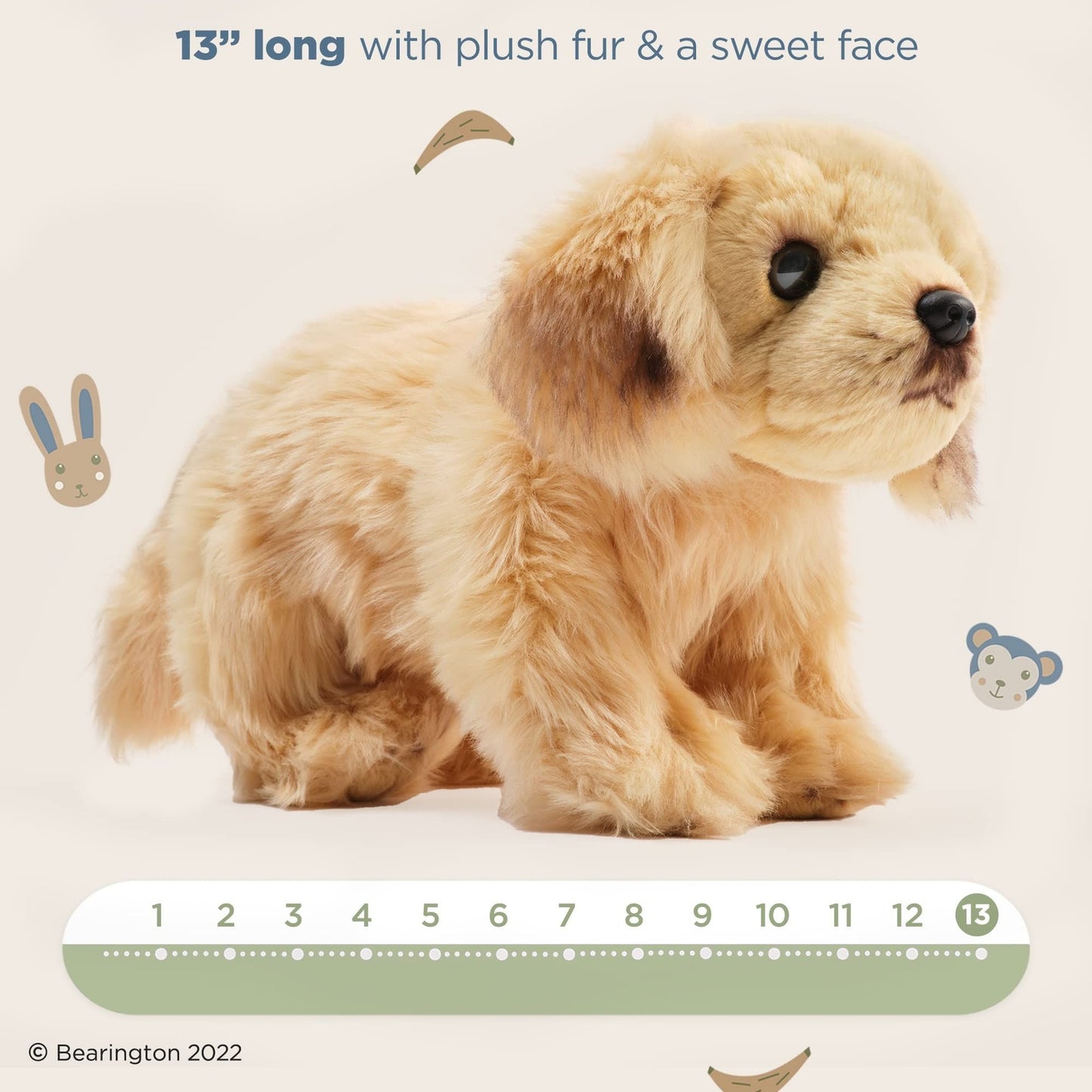 13" Golden Retriever Goldie