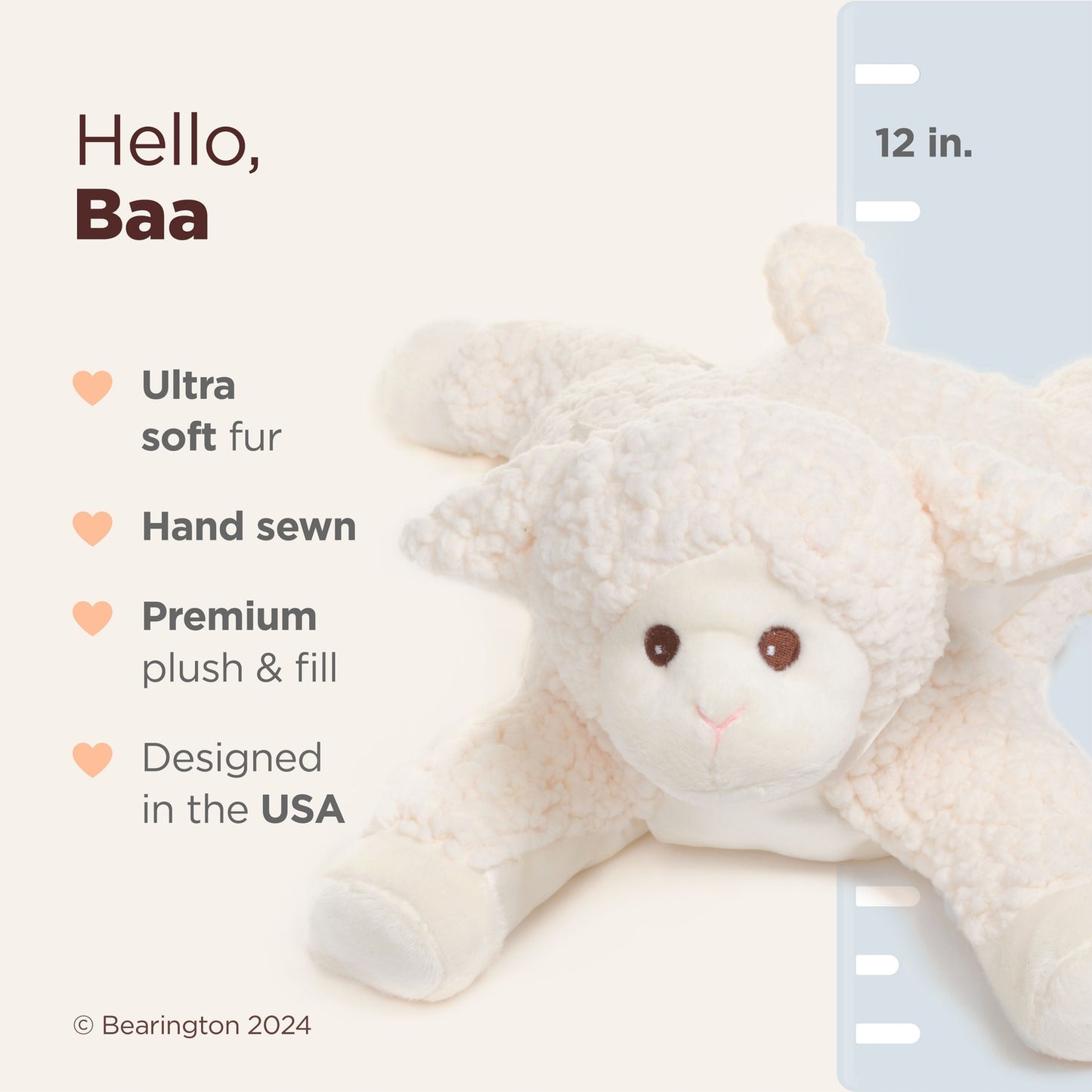 12" Lamb Baa