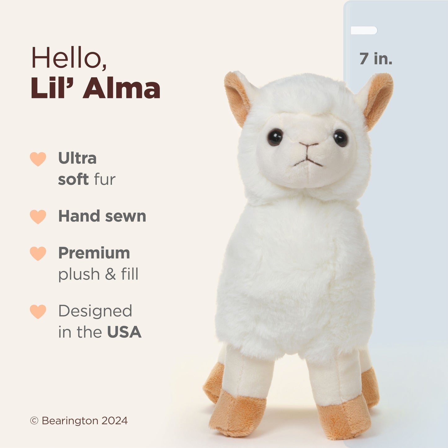7" Llama Lil' Alma