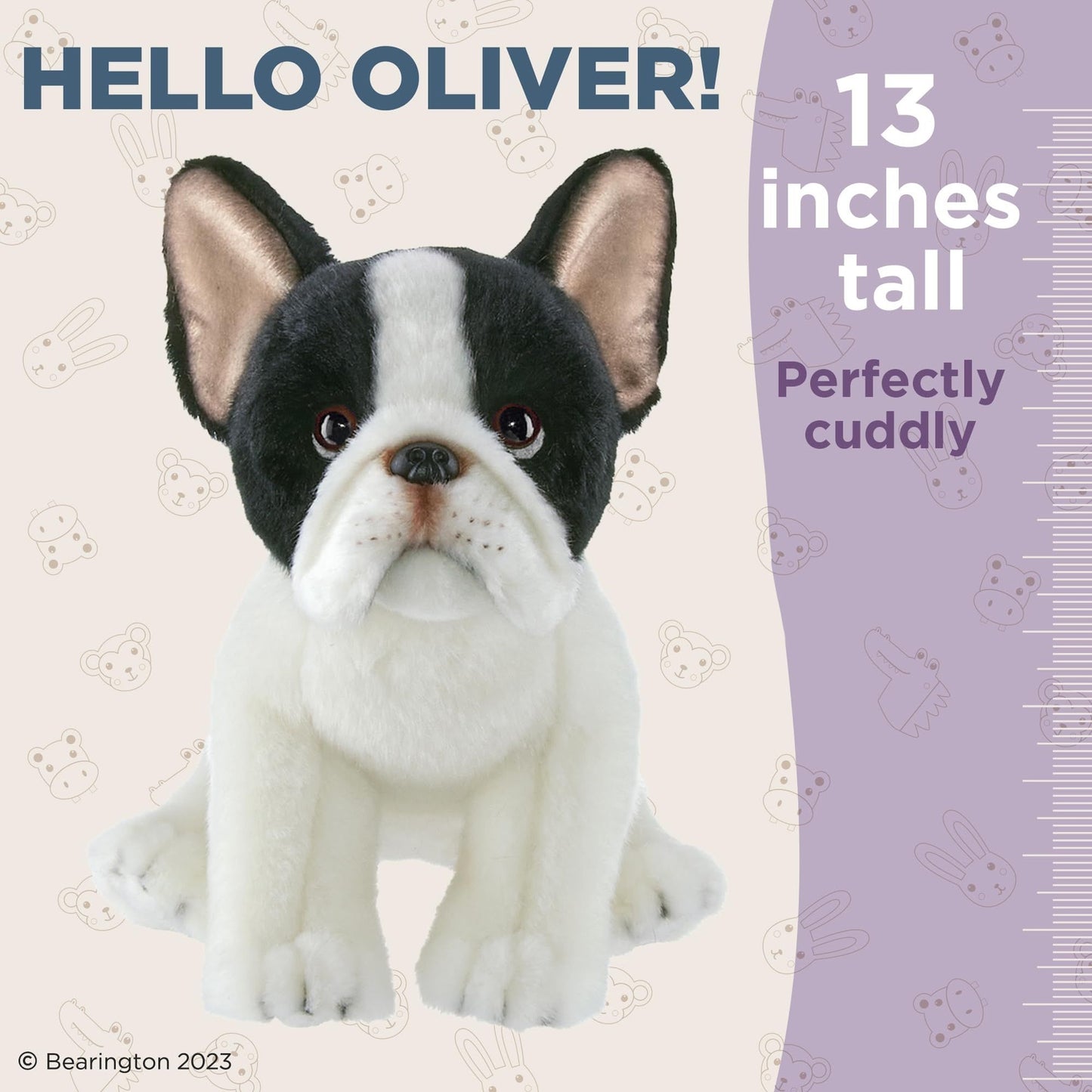 13" French Bulldog Oliver