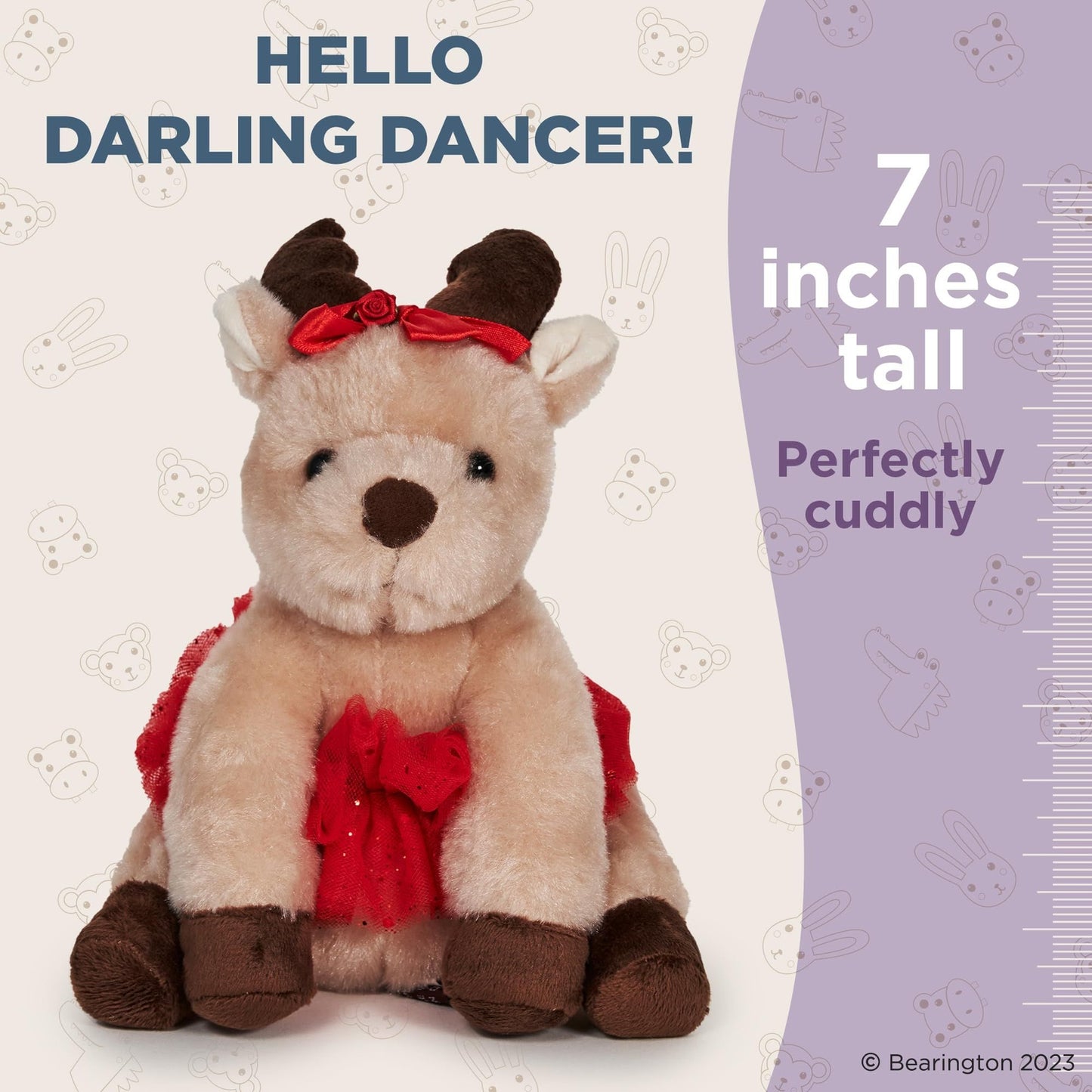 7" Ballerina Reindeer Darling Dancer