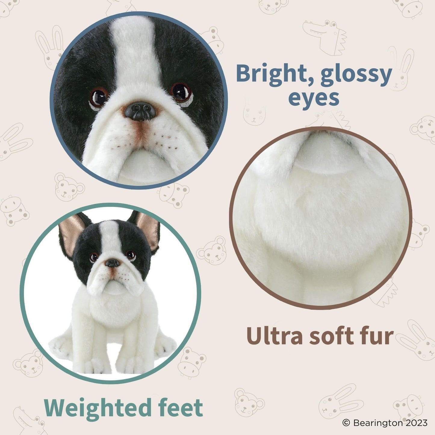 13" French Bulldog Oliver