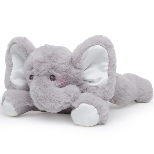 8" Plush Rattle Elephant Lil'Spout