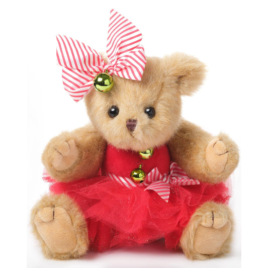 10" Christmas Bear Jenny Jingles