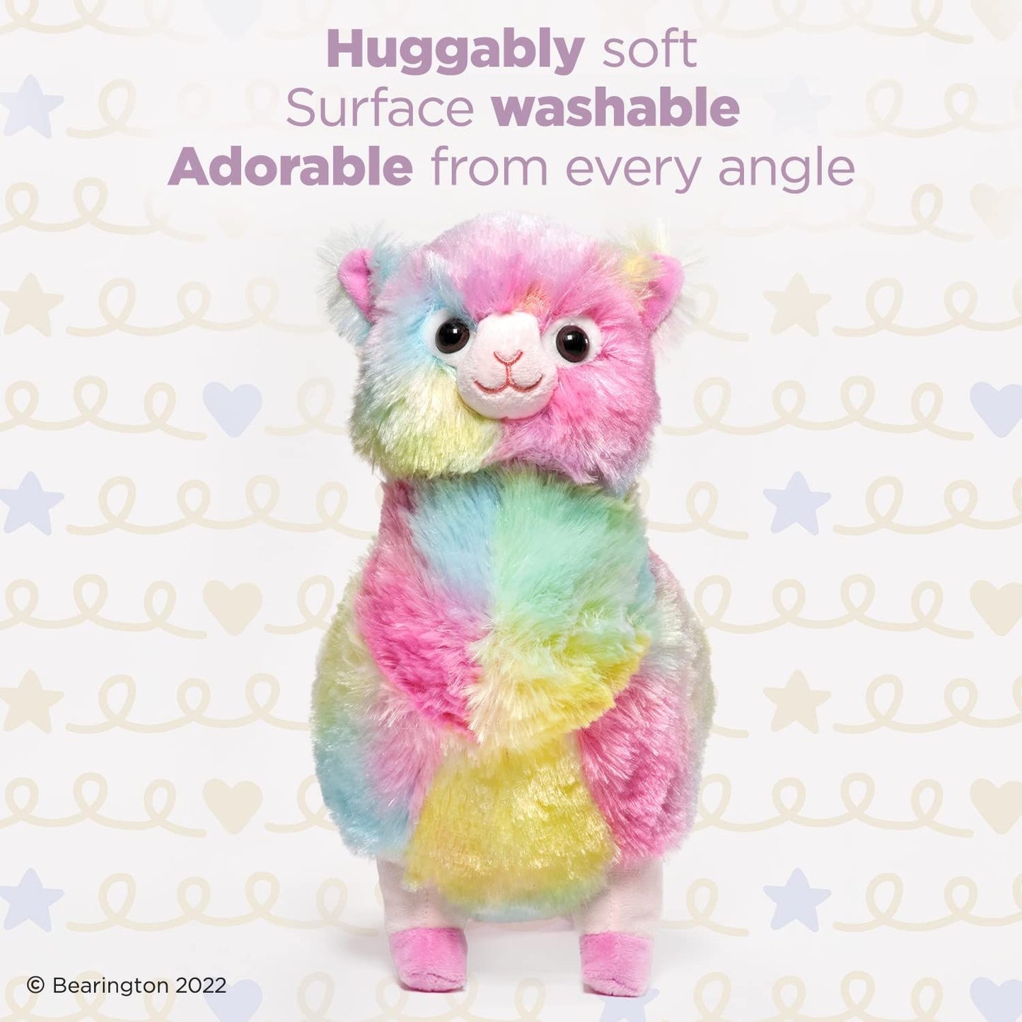 12" Rainbow Alpaca Annabelle