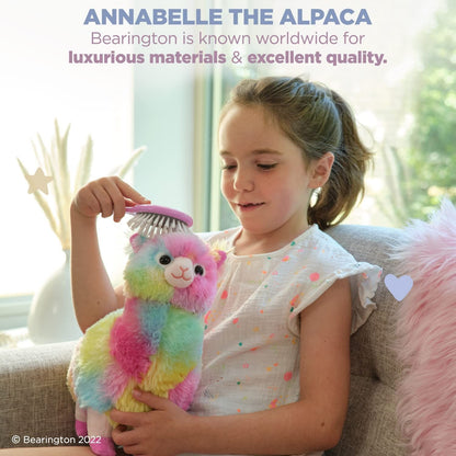 12" Rainbow Alpaca Annabelle