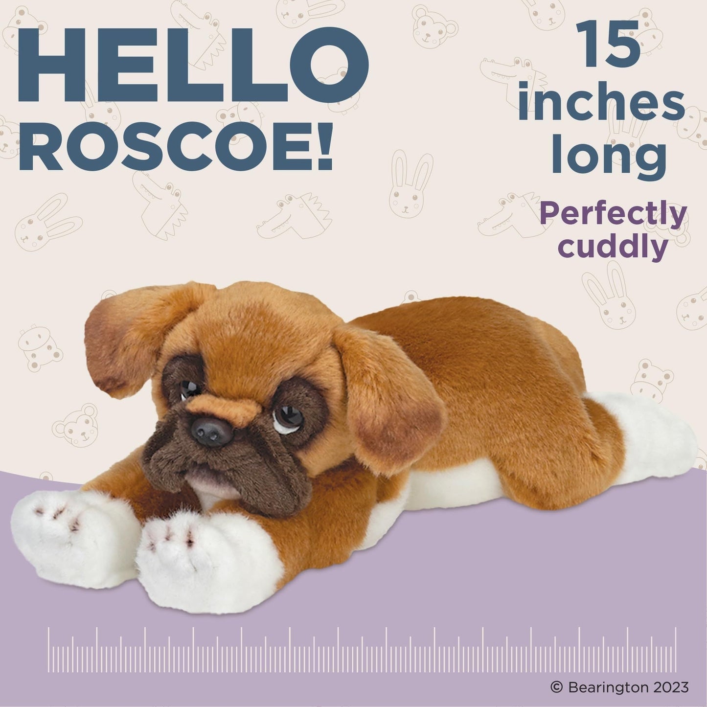 15" Dog Boxer Roscoe