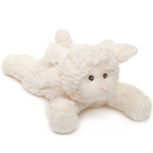 8" Plush Rattle Lamb Baby Baa