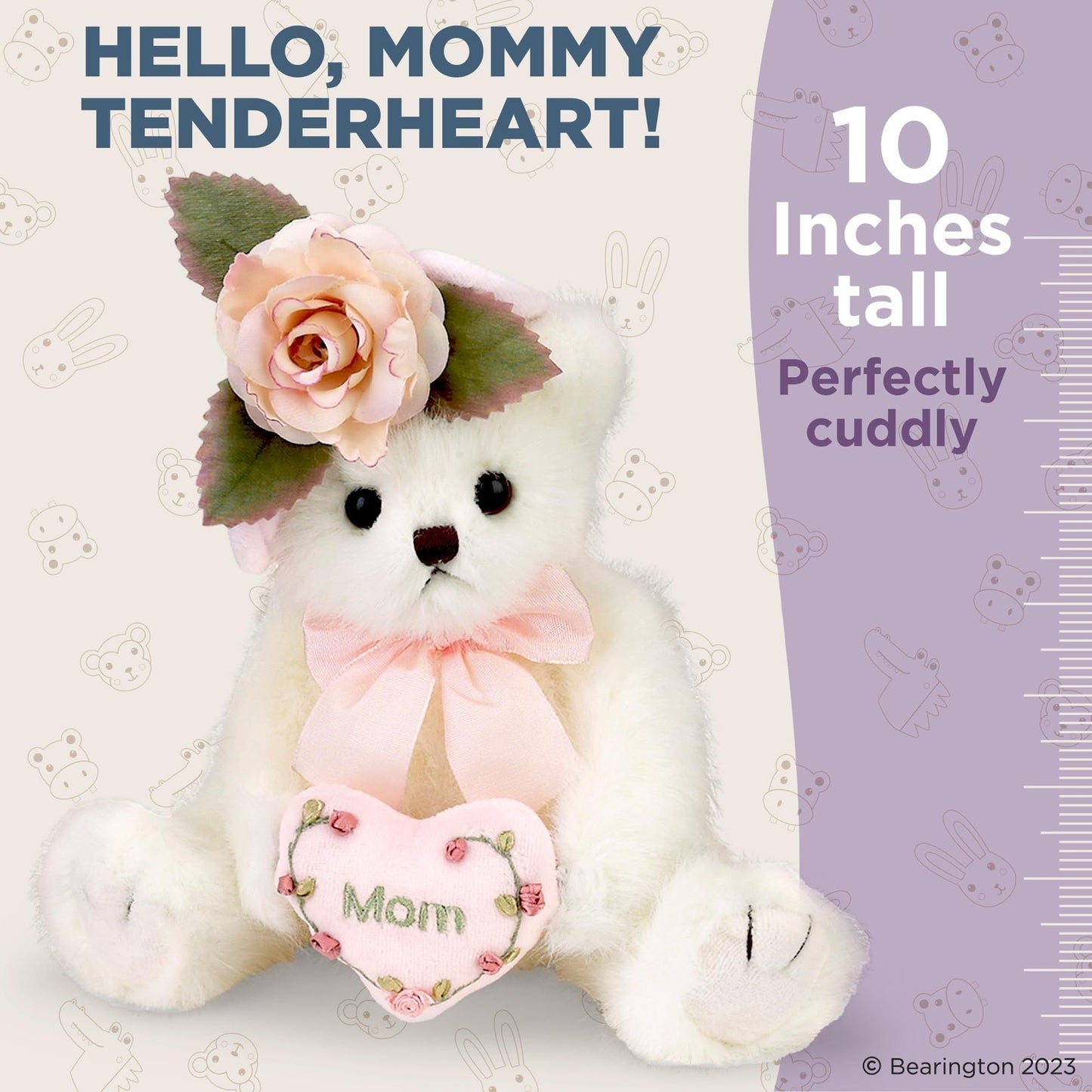 10" Teddy Bear Mommy Tenderheart