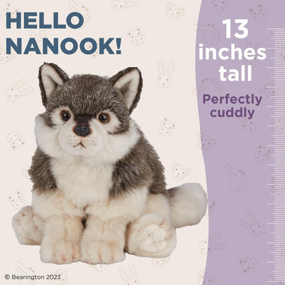 13" Gray Wolf Nonook