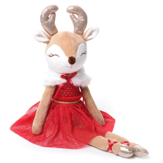 16.5" Reindeer Ballerina Doll Noella