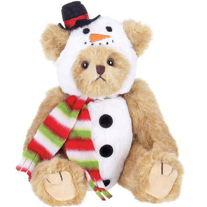 10" Christmas Bear Snowman