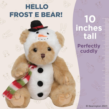 10" Christmas Bear Snowman