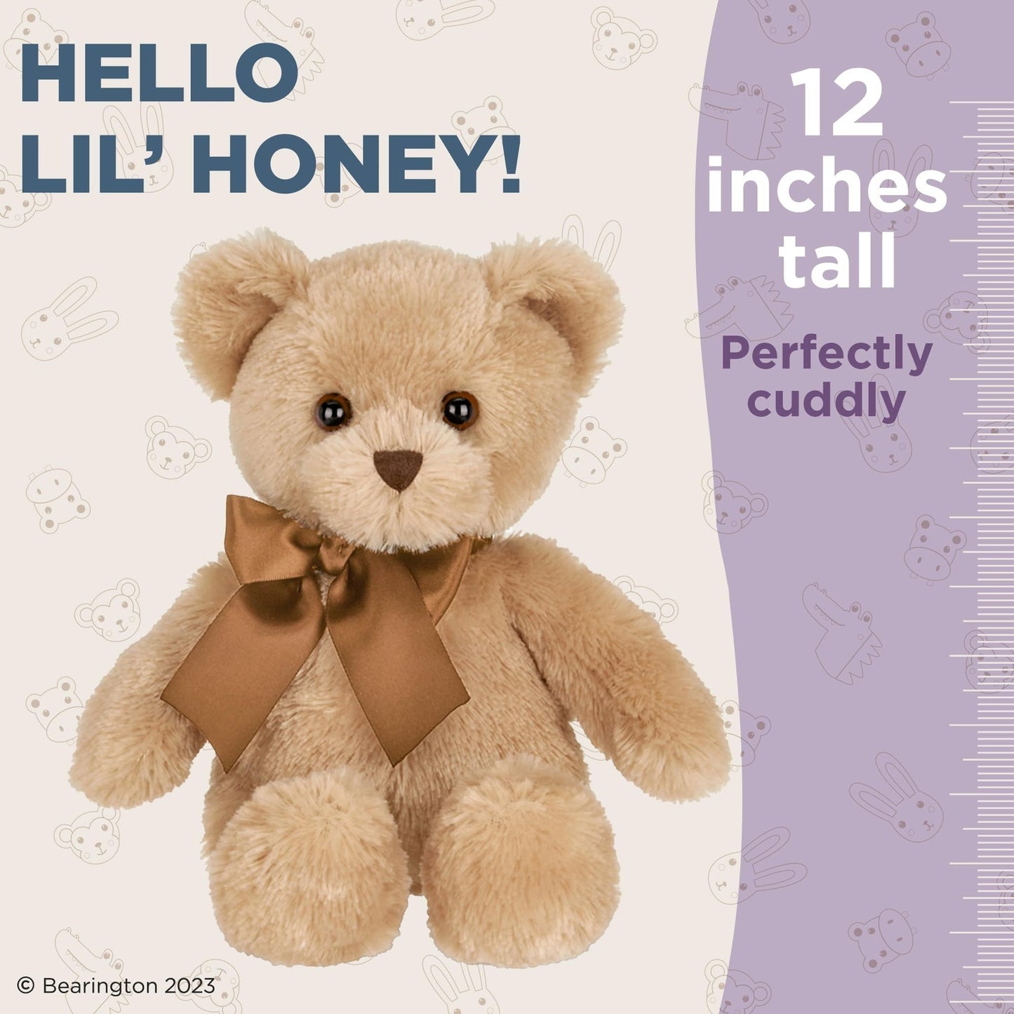 18" Bow Bears Lil' Honey
