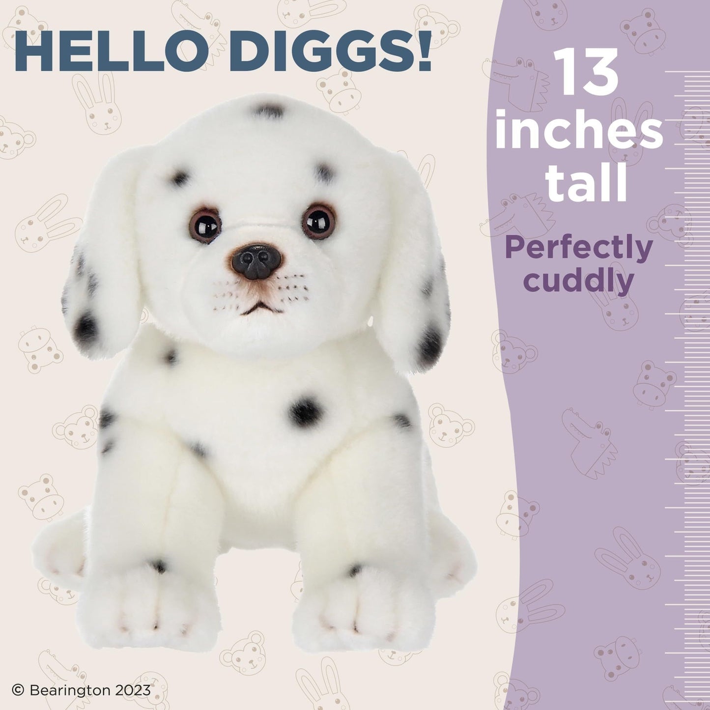 13" Dalmatian Diggs