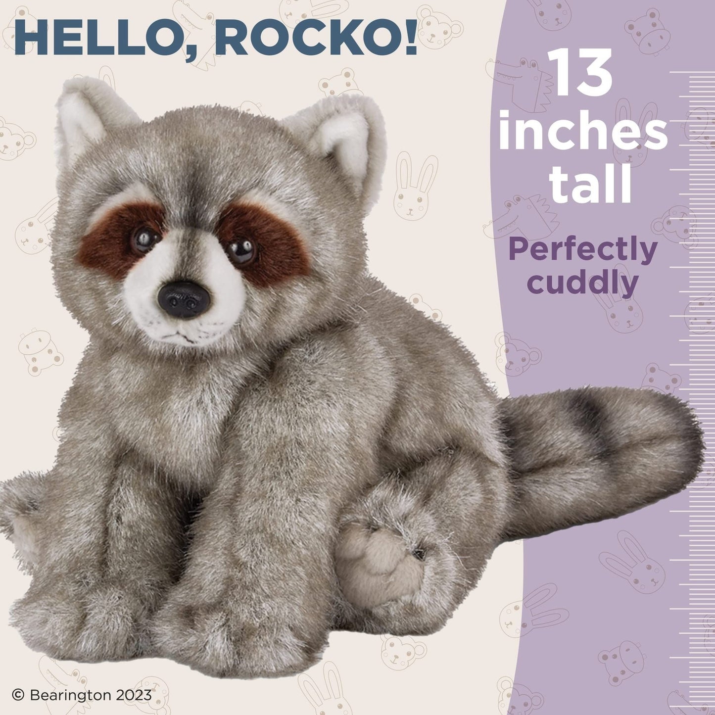 13" Raccoon Rocko