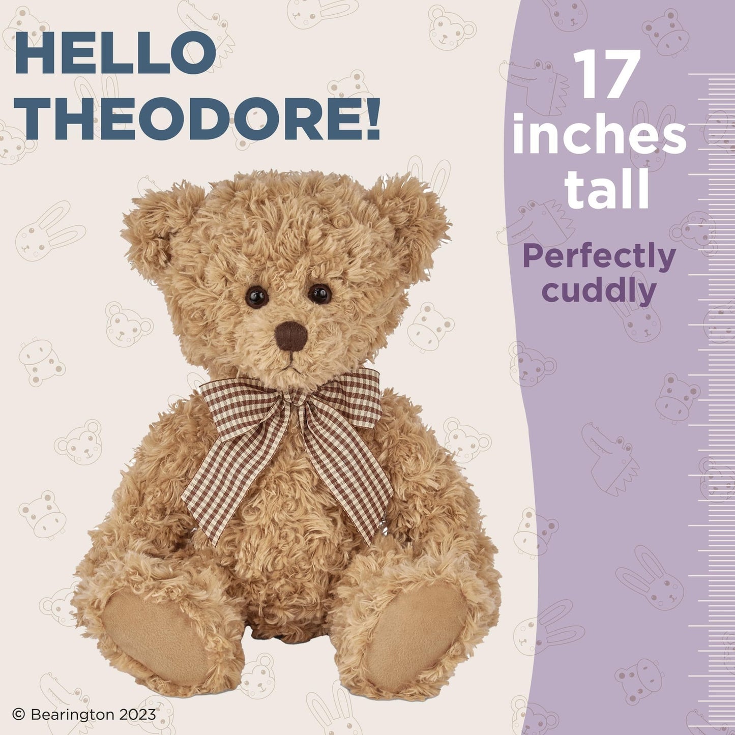 17" Bow Bears Theodore