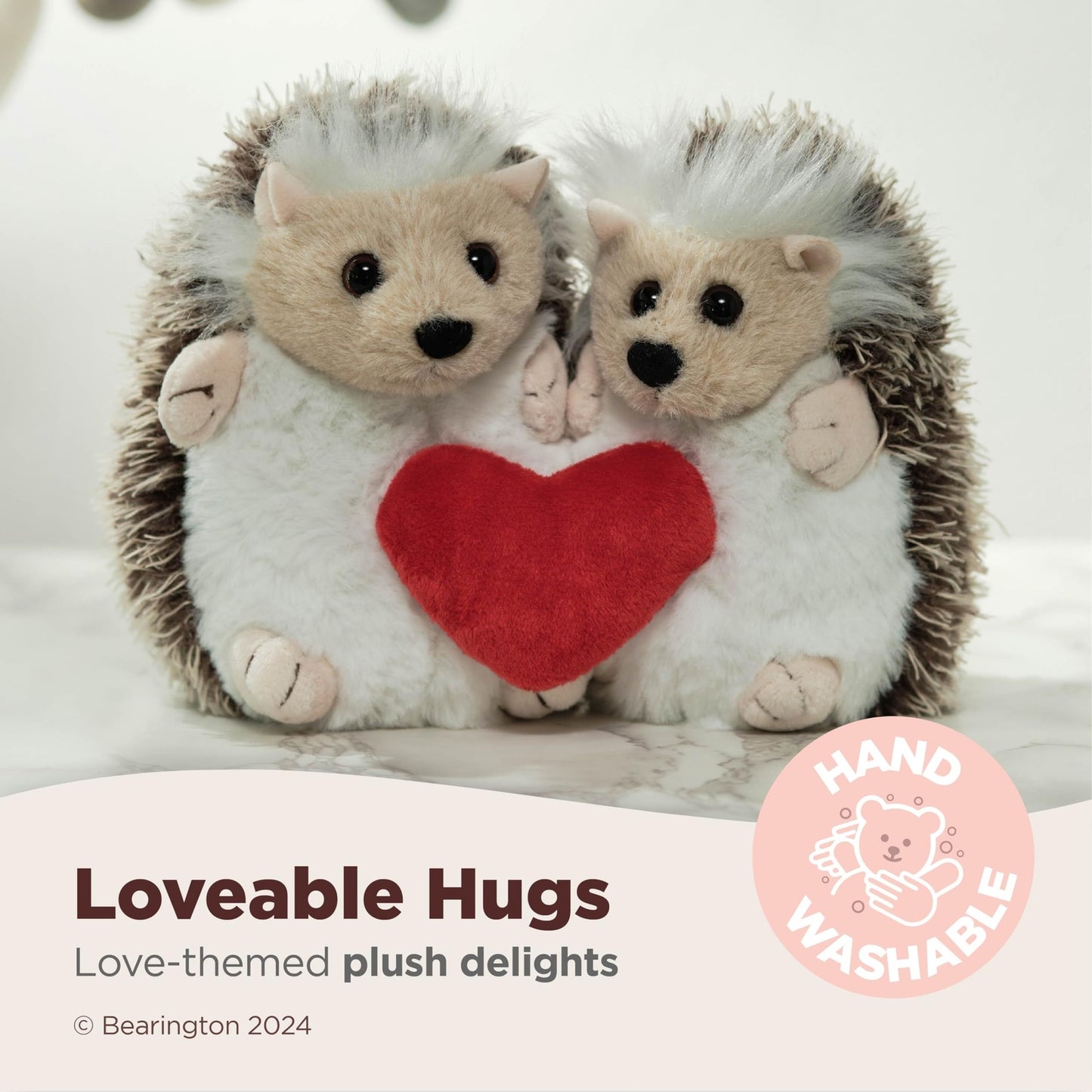 5.5" Headhogs Hearts, Lovie & Doovey