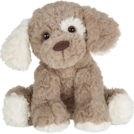 10.5" Dog - Beige and Brown