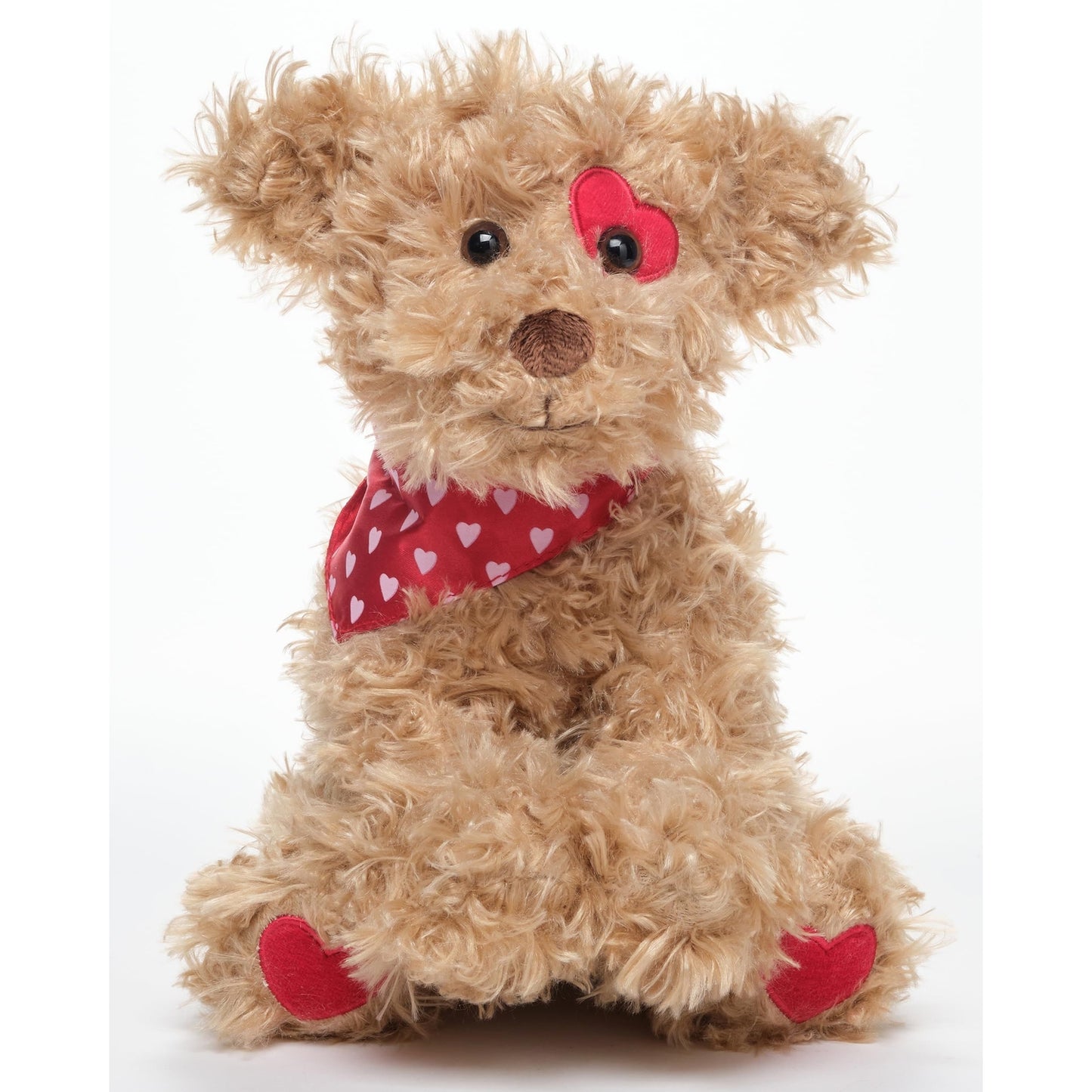 11" Valentine's Puppy w/ Hearts Harry Hugglesome