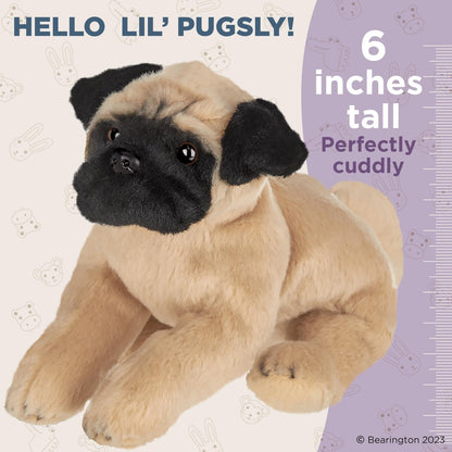 6" Pug Lil' Pugsly