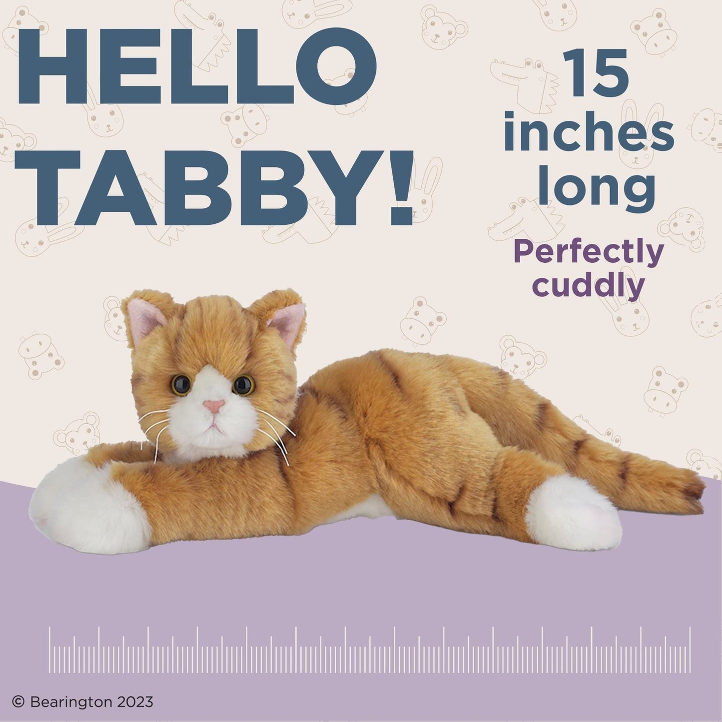 15" Cat Tabby
