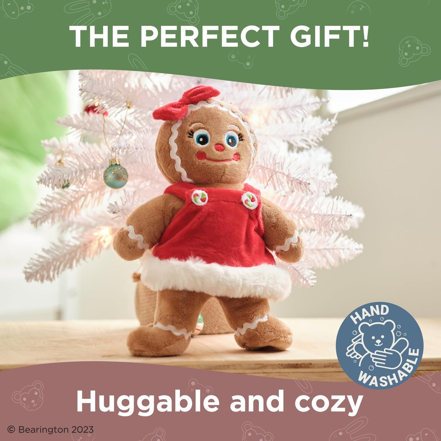 10" Gingerbread Girl Holly