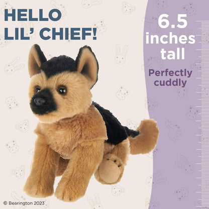 6.5" German Shepherd Lil' Chief