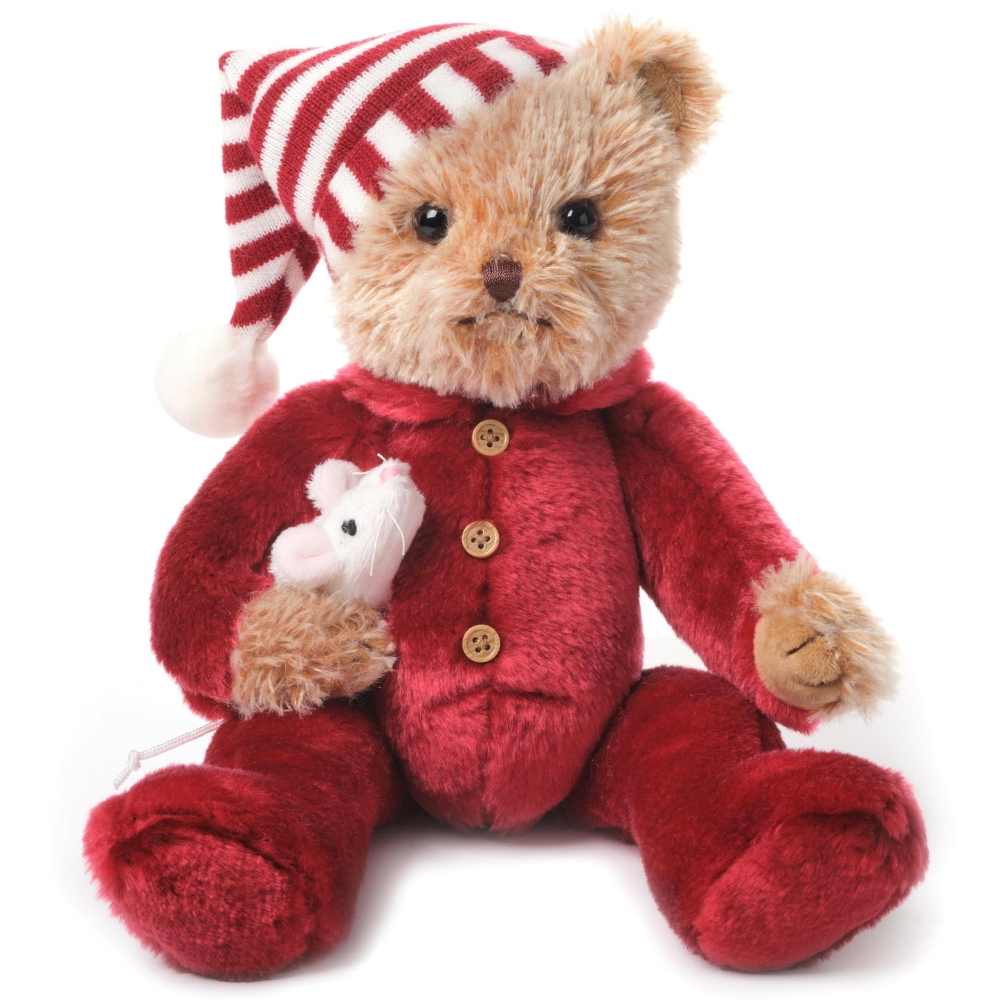 14" Christmas Bear Sleepy and Squeek