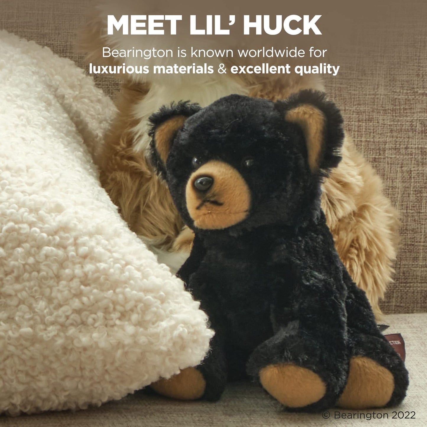 7" Black Bear Lil' Huck