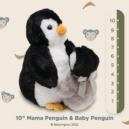 10" Penguin w/ Baby, Wiggles & Wobbles