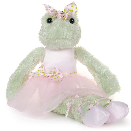 14" Ballerina Frog Juliette Pirouette