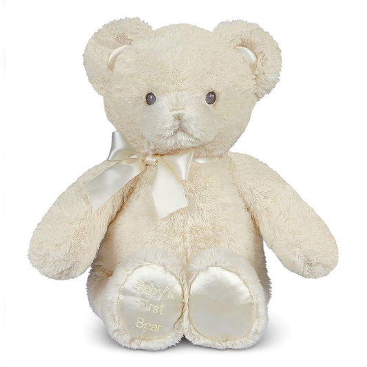 12" Teddy Bear Baby's First Creamy White