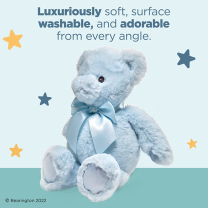 10" Teddy Bear Baby's First Blue